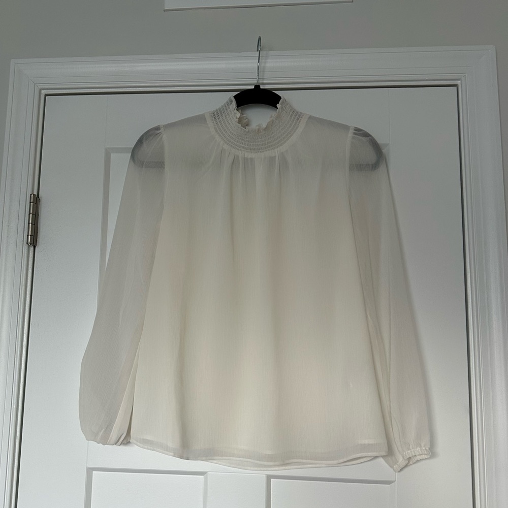 JCREW Factory - Smocked Shirt (NWOT)